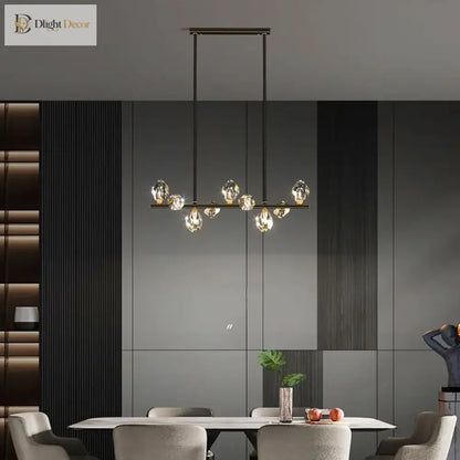 Exquisite Crystal Chandelier Pendant Light for Dining Room – view 5