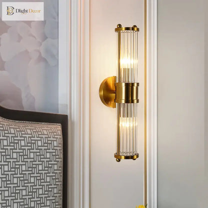 Exquisite Crystal LED Wall Sconce – Single or Double Head Wall Light – view 2