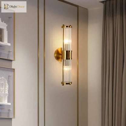 Exquisite Crystal LED Wall Sconce – Single or Double Head Wall Light – view 6