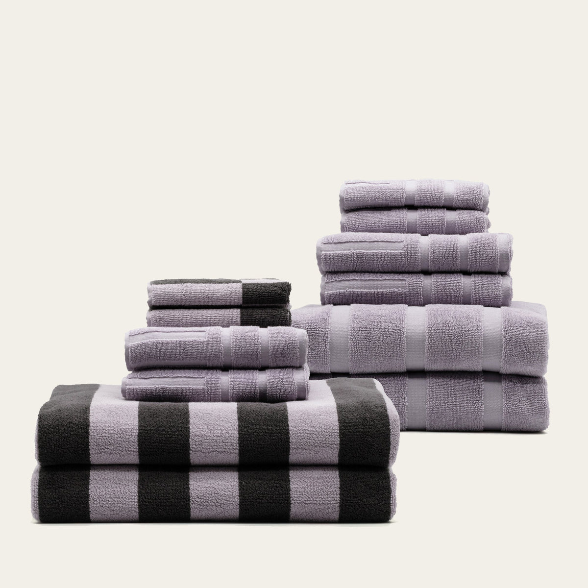 Shadmoor Australian Cotton Towels with Geometric Pattern, 600 GSM – view 26