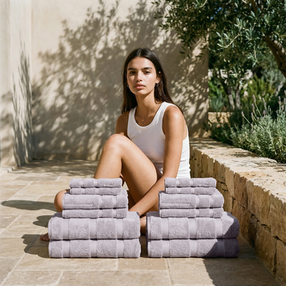 Capri Australian Cotton Bath Towels, 600 GSM Plush Towels and Sets – view 69