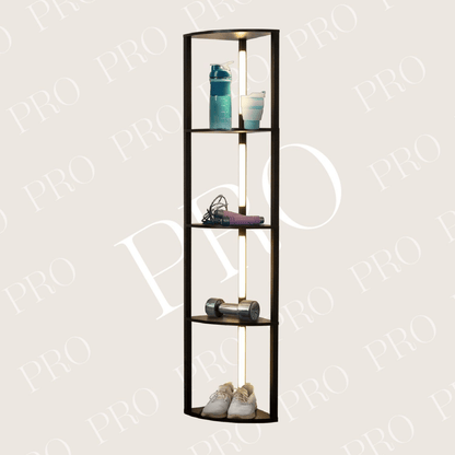 Fancy Edge PRO LED Corner Display Shelf with App and Remote, Black – view 12