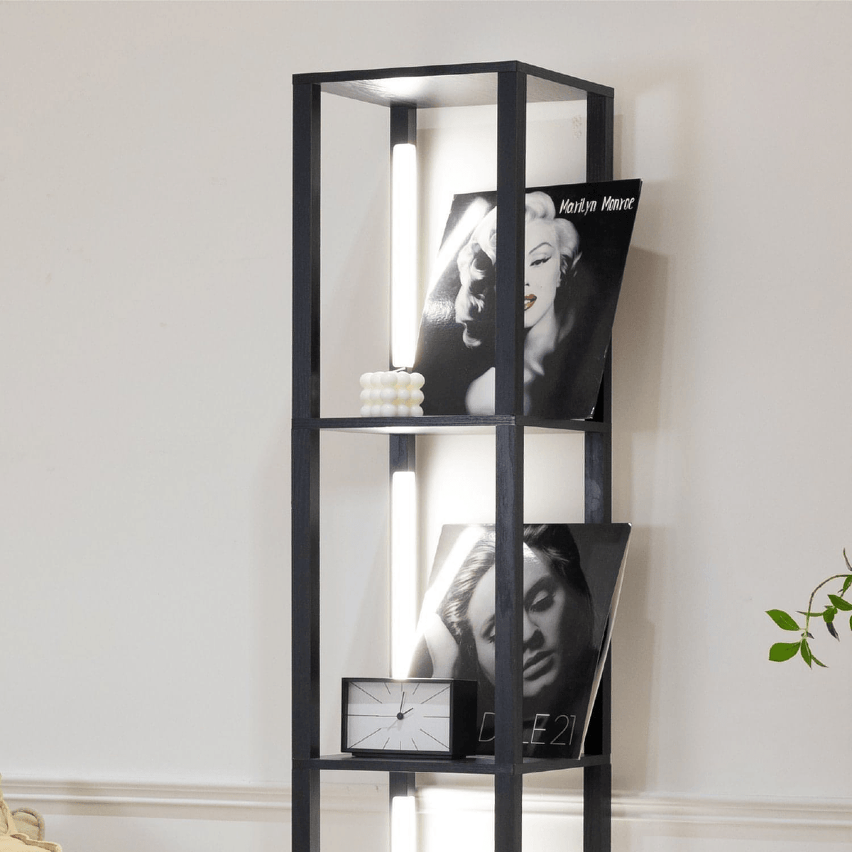 Fancy PRO LED Display Shelf with App and Remote Control, Black – view 8