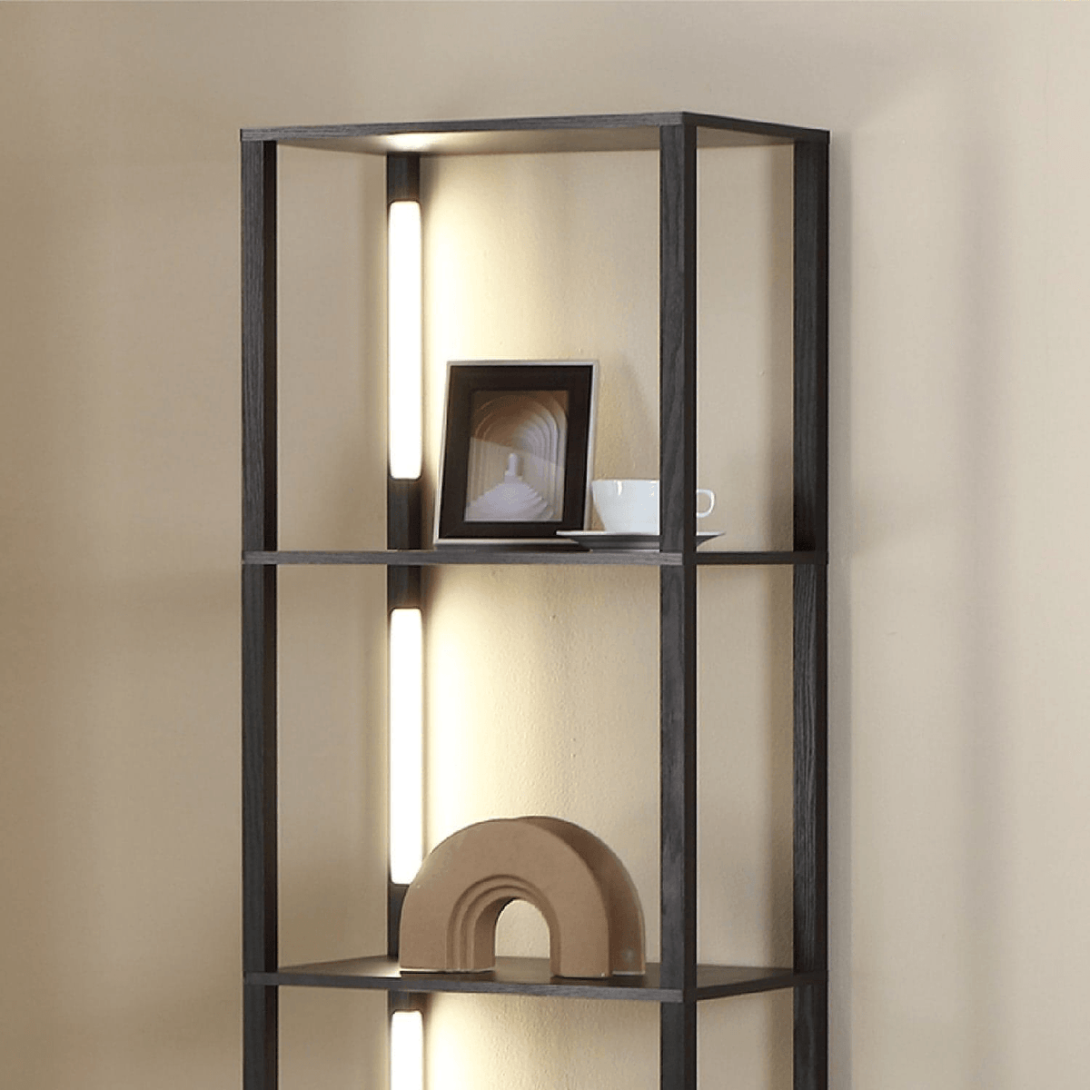 Fancy Plus PRO Wide LED Display Shelf with App and Remote, Black – view 8