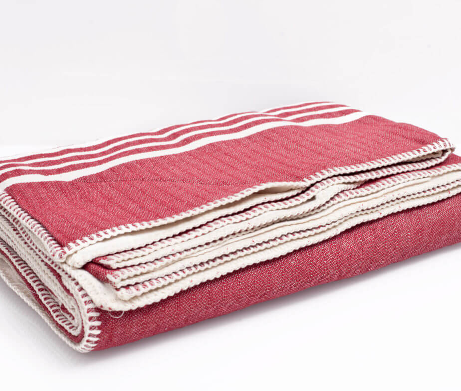 Farmhouse Double-Sided Hand-Woven Cotton Throw, 67 x 88 Inch – view 9