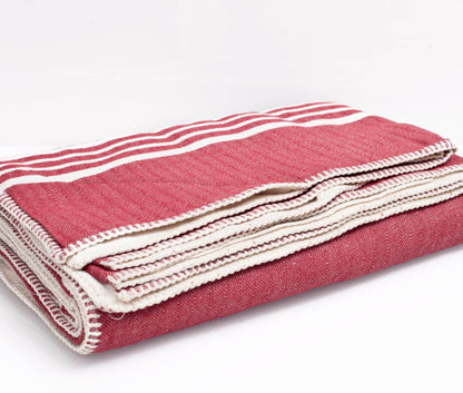 Farmhouse Double-Sided Hand-Woven Cotton Throw, 67 x 88 Inch – view 9