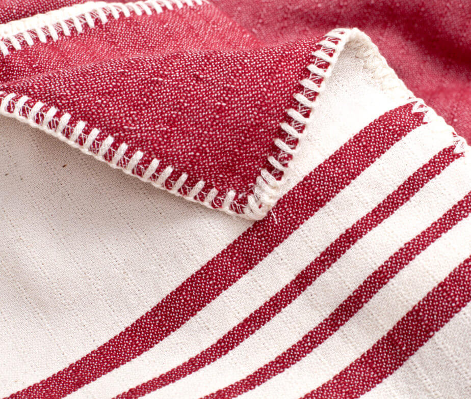 Farmhouse Double-Sided Hand-Woven Cotton Throw, 67 x 88 Inch – view 8