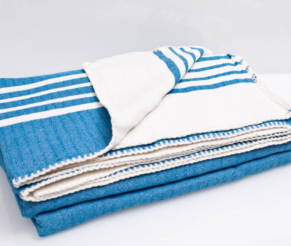 Farmhouse Double-Sided Hand-Woven Cotton Throw, 67 x 88 Inch – view 6