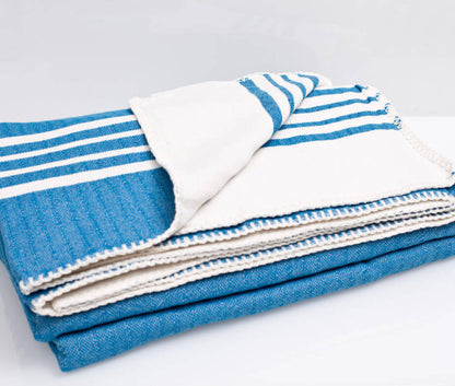 Farmhouse Double-Sided Hand-Woven Cotton Throw, 67 x 88 Inch – view 6