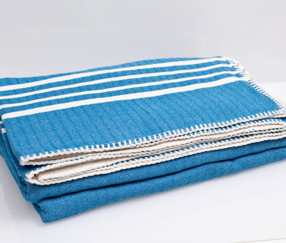 Farmhouse Double-Sided Hand-Woven Cotton Throw, 67 x 88 Inch – view 5