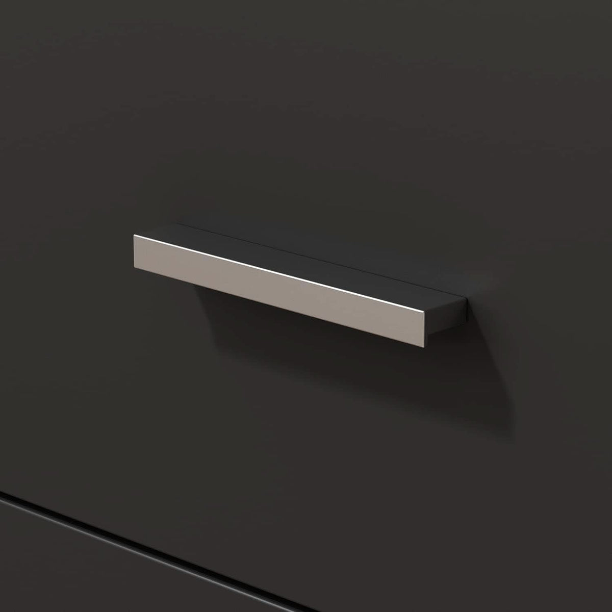 55.1-Inch Black L-Shaped Computer Desk with Reversible Storage Cabinet – view 8