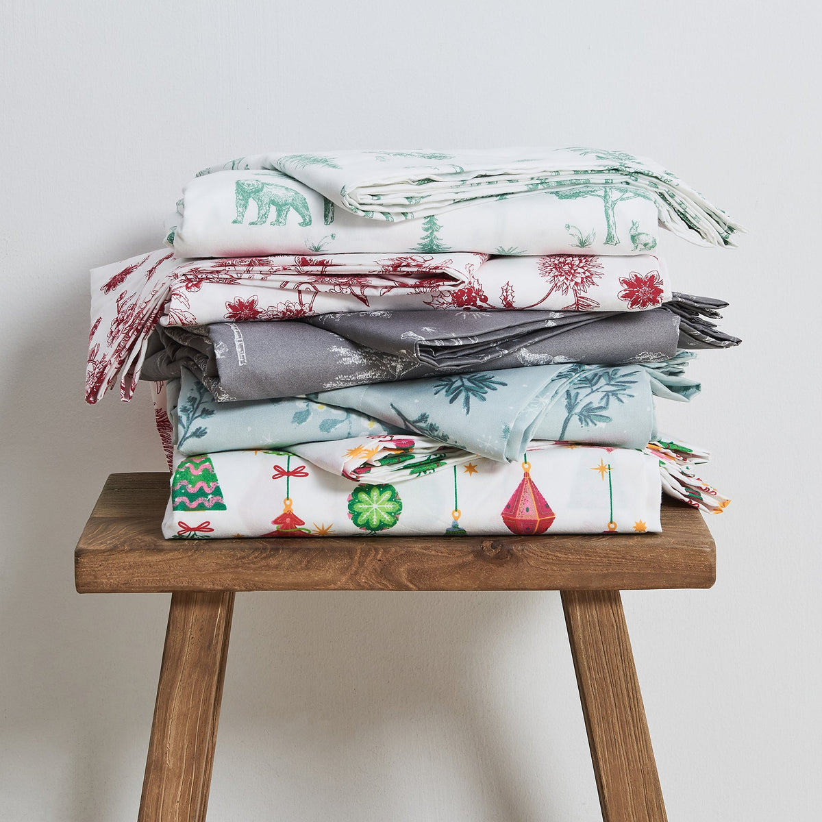 Watercolor Floral Microfiber Sheet Set – Delia Collection – view 31