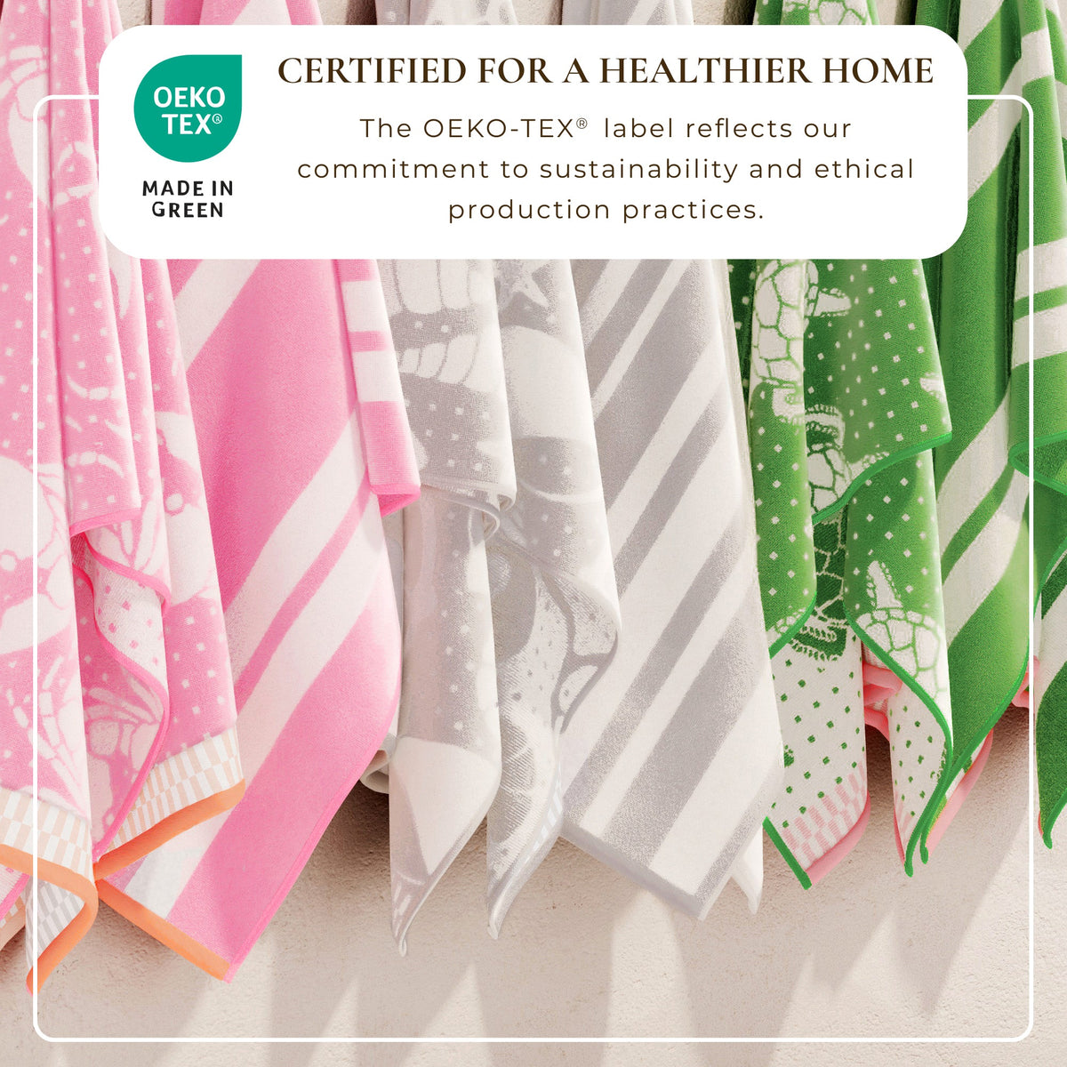 Maui Collection Cotton Velour Beach Towels, 30 x 60 Inch 2 or 4 Pack – view 2