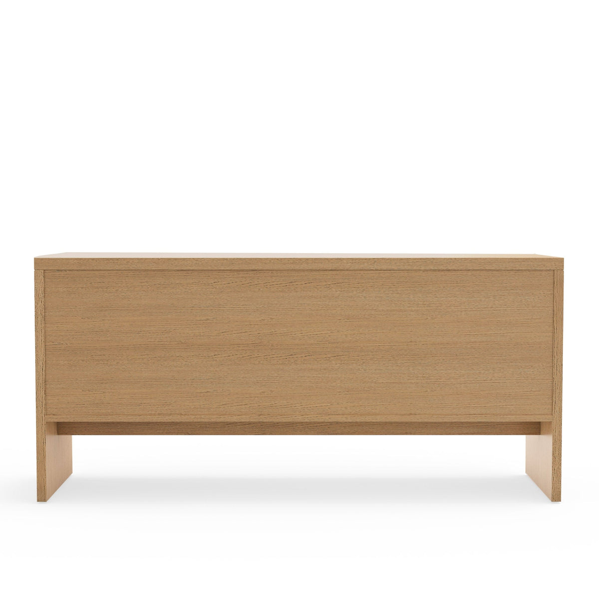 Flo Sideboard Buffet in Natural Oak Veneer with Mahogany Frame – view 4