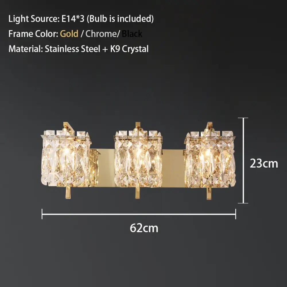 Flower Wave Crystal LED Chandelier with Matching Wall Lamps – view 9
