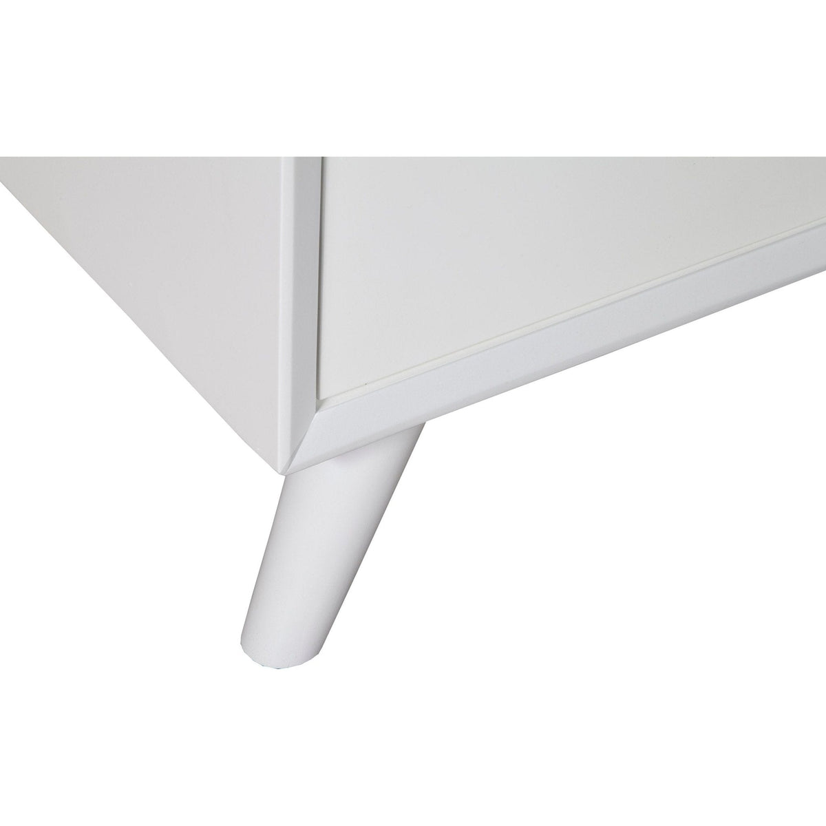 Flynn Tall Accent Cabinet with Adjustable Shelves, White – view 7