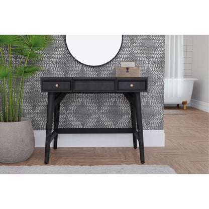 Black Flynn Bedroom Vanity for Contemporary Suites