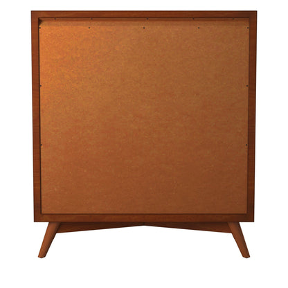 Flynn 4-Drawer Chest with Pull-Out Tray, Chestnut – view 7