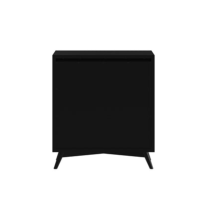 Flynn 4-Drawer Chest with Pull-Out Tray, Black – view 7