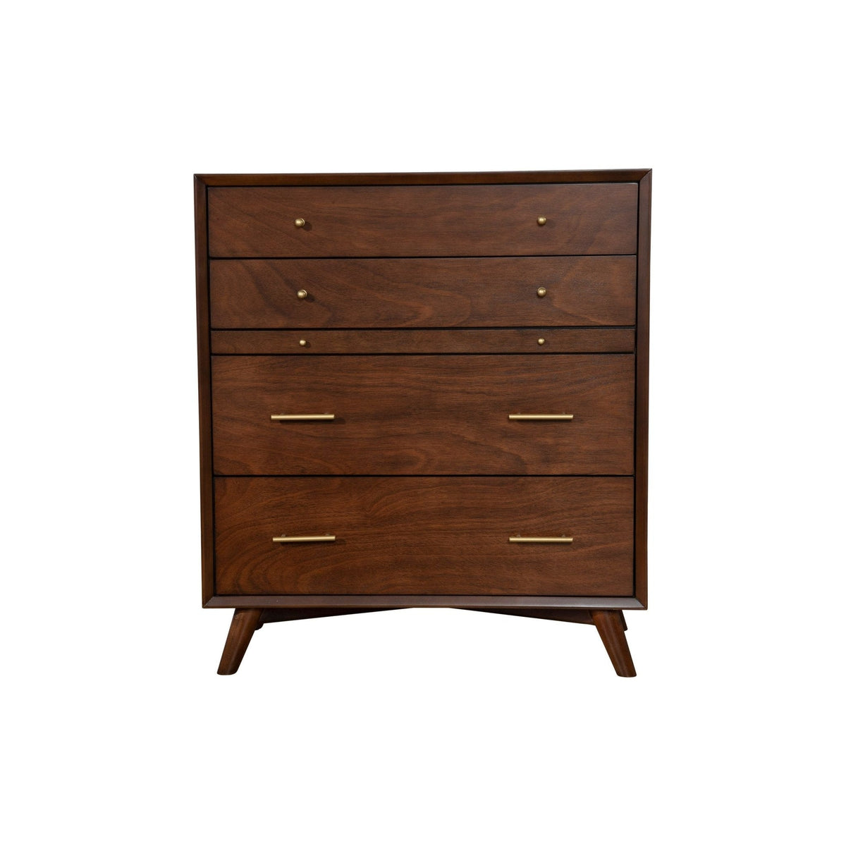Flynn 4-Drawer Chest with Pull-Out Tray, Walnut – view 4