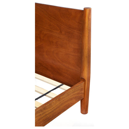 Flynn Twin Daybed in Chestnut Solid Mahogany with Slat Back – view 8