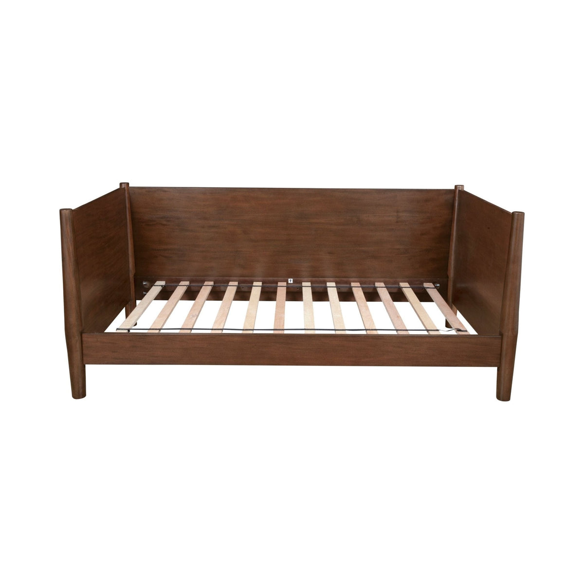 Flynn Twin Daybed in Espresso Walnut with Sculpted Slat Back – view 7