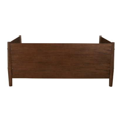 Flynn Twin Daybed in Espresso Walnut with Sculpted Slat Back – view 6