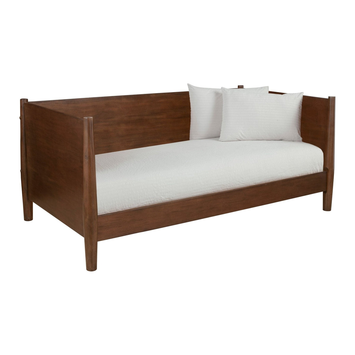 Flynn Twin Daybed in Espresso Walnut with Sculpted Slat Back – view 4