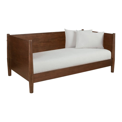 Flynn Twin Daybed in Espresso Walnut with Sculpted Slat Back – view 4