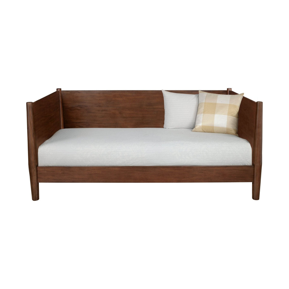 Flynn Twin Daybed in Espresso Walnut with Sculpted Slat Back – view 3