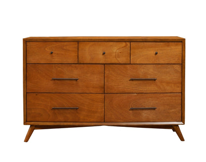 Flynn 7-Drawer Dresser with Felt-Lined Top Drawers, Chestnut – view 5