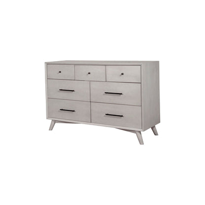 Flynn 7-Drawer Dresser with Felt-Lined Top Drawers, Gray – view 4