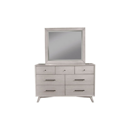 Flynn 7-Drawer Dresser with Felt-Lined Top Drawers, Gray – view 7