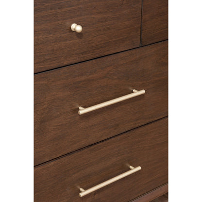 Flynn 7-Drawer Dresser with Felt-Lined Top Drawers, Walnut – view 6