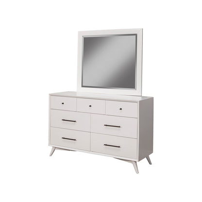 Flynn 7-Drawer Dresser with Felt-Lined Top Drawers, White – view 6