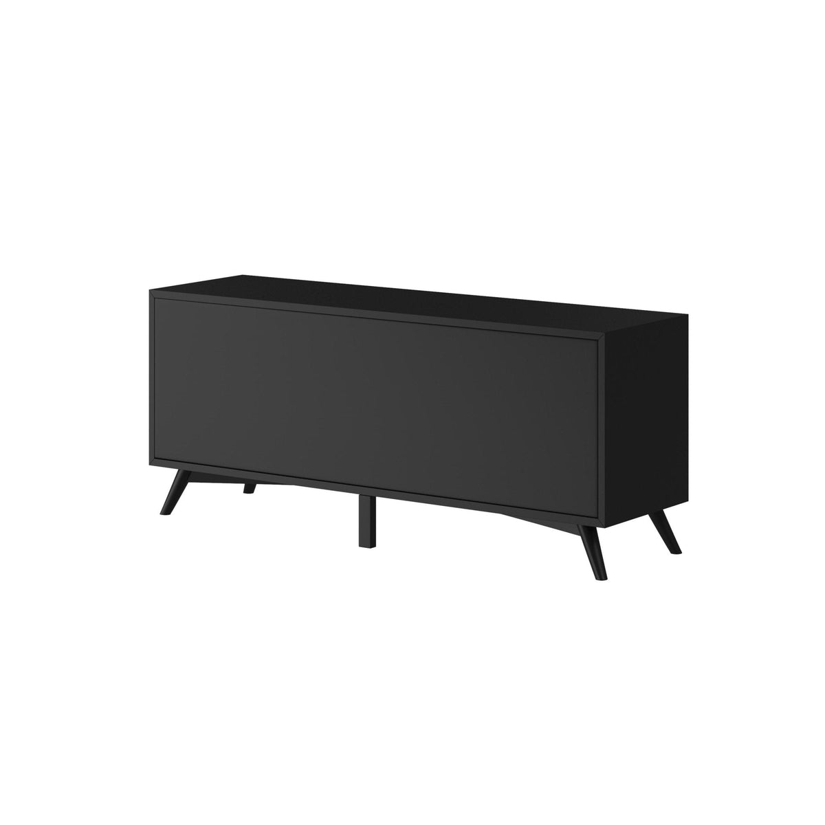 Flynn Large TV Console for TVs up to 75 Inches, Black – view 7