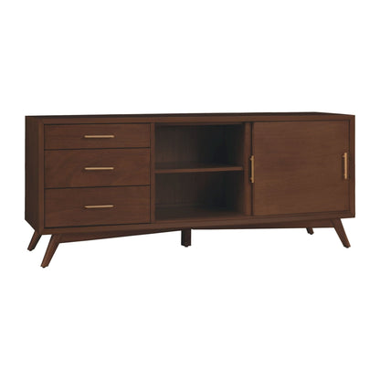 Flynn Large TV Console for TVs up to 75 Inches, Walnut – view 9