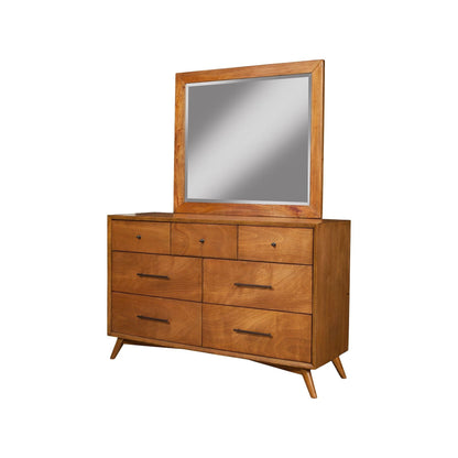 Solid Mahogany Flynn Dresser Mirror in Chestnut