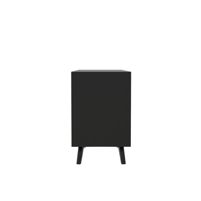 Flynn Mid-Century Modern Sideboard, Matte Black – view 11