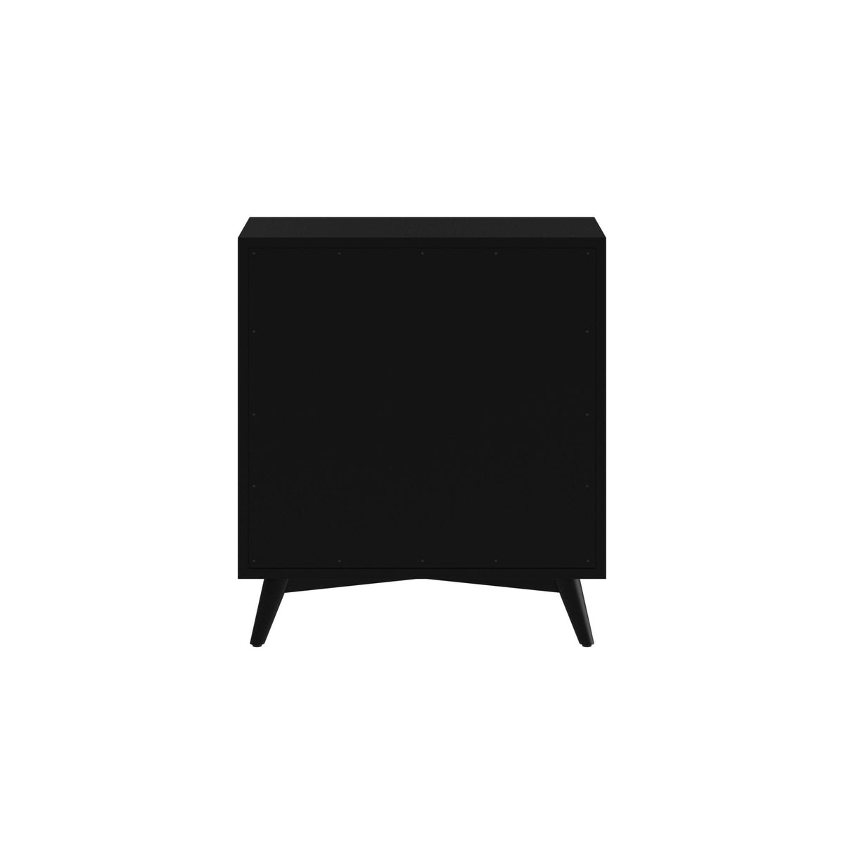 Flynn Compact 5-Drawer Small Chest with Dovetail Drawers, Black – view 6