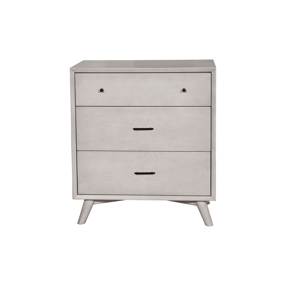 Flynn Small 5-Drawer Chest in Gray Finish for Bedrooms – view 2