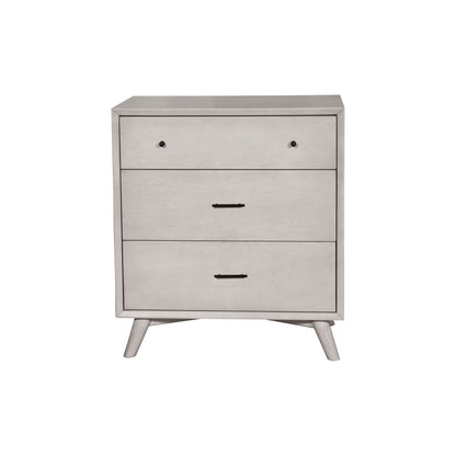 Flynn Small 5-Drawer Chest in Gray Finish for Bedrooms – view 2
