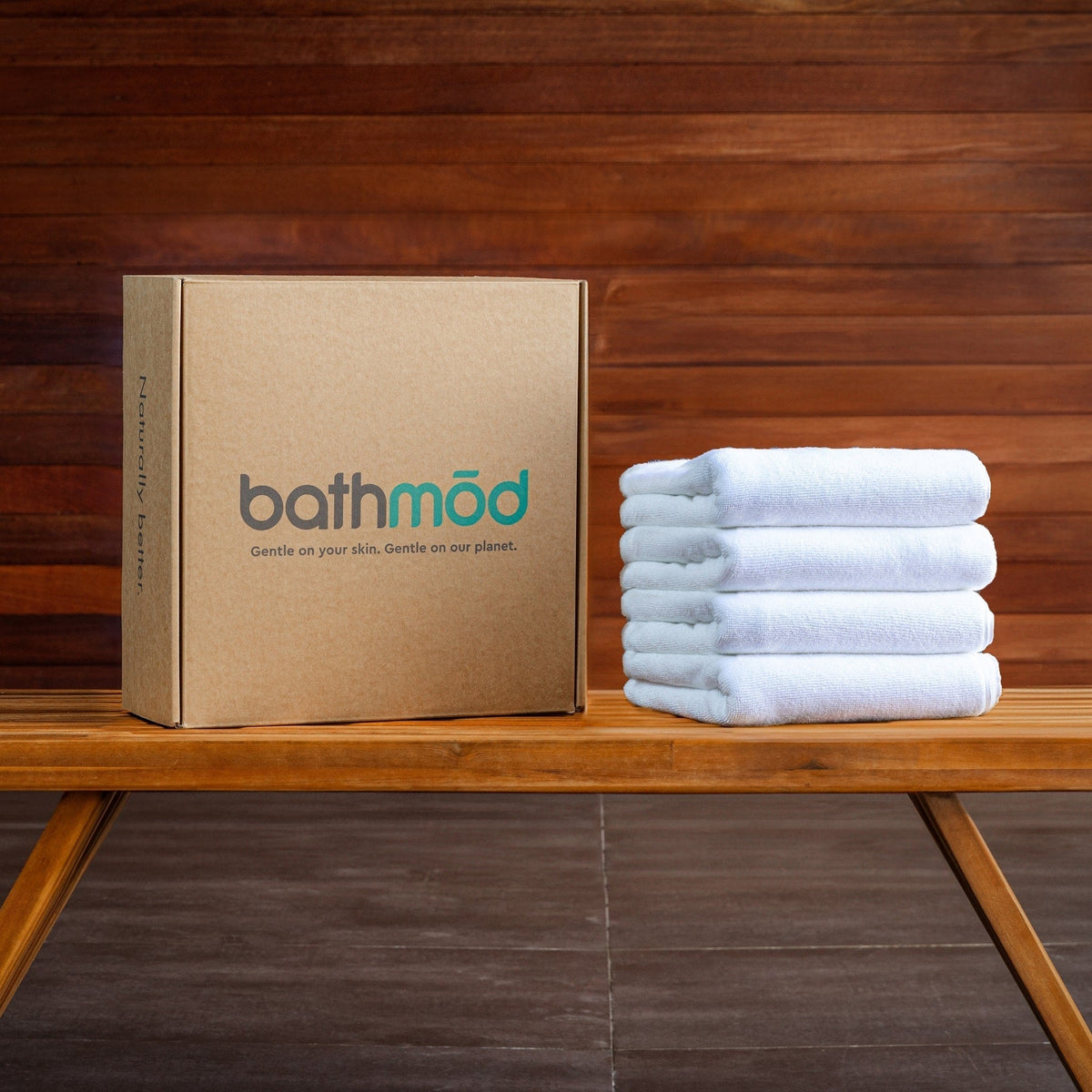 Luxury Organic Turkish Cotton Bath Mats, Four Pack – view 15