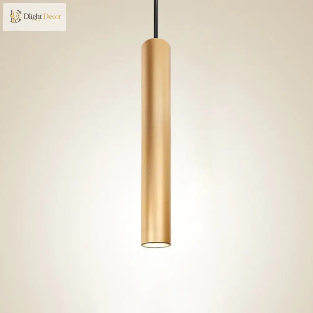 Freya Modern Aluminum LED Pendant Light, Thread or Cylinder – view 19