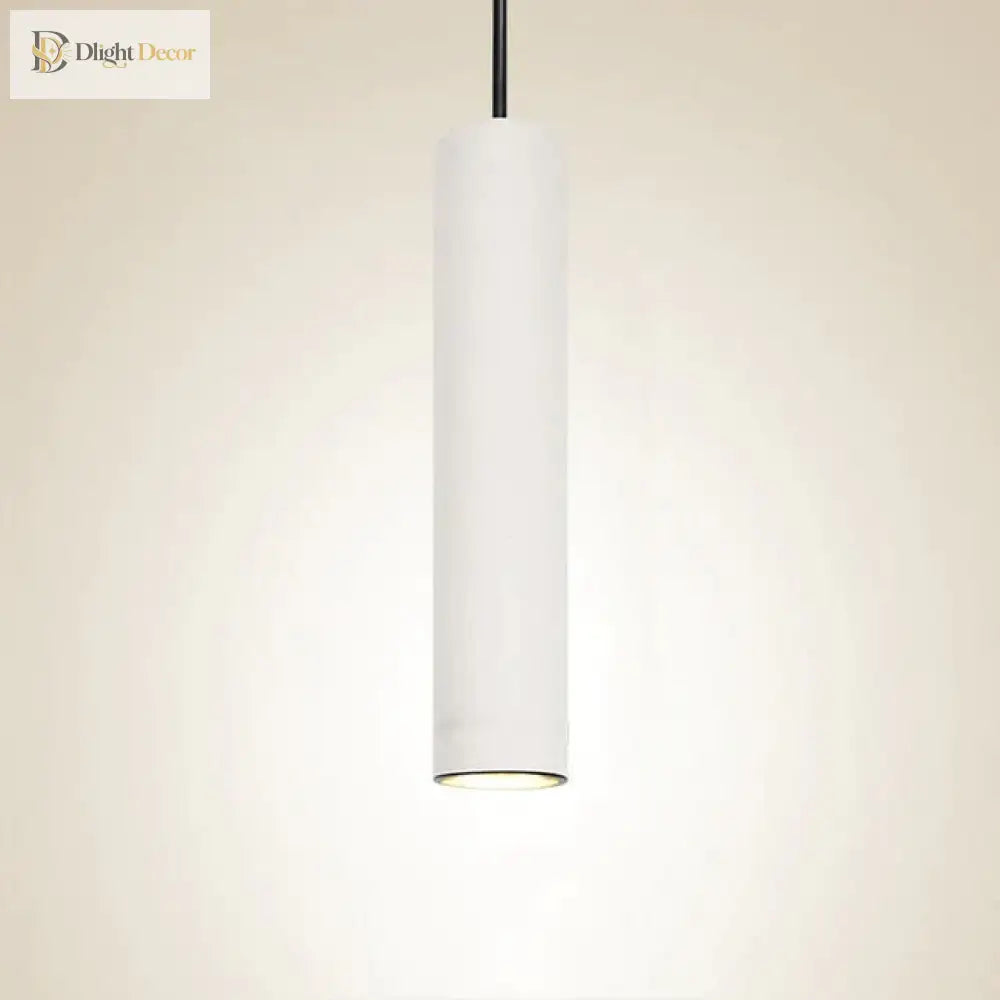 Freya Modern Aluminum LED Pendant Light, Thread or Cylinder – view 20