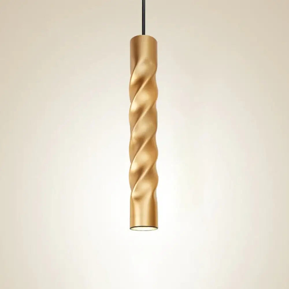 Freya Modern Aluminum LED Pendant Light, Thread or Cylinder – view 3