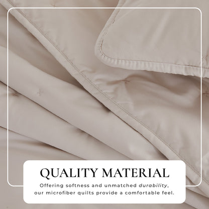 Solid Dot Stitched Quilt Set – Dot-Hemmed Collection – view 8