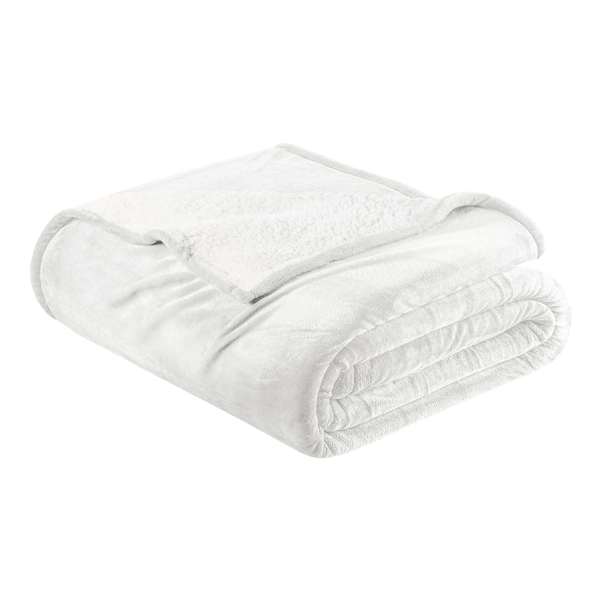 Velvet Plush Sherpa Bed Blanket - Sherpa Fleece Collection