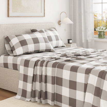 Turkish Cotton Flannel Sheet Set – Belle Collection – view 11
