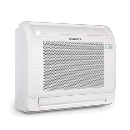 Pioneer Quantum Ultra 16,000 BTU 23.8 SEER2 230V Floor/Low-Wall Mounted Console Ductless Mini-Split Air Conditioner Inverter Heat Pump Full Set – view 3
